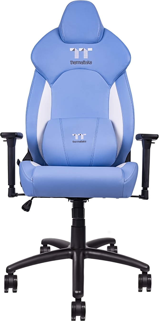 Геймерское кресло Thermaltake V Comfort Blue/White (GGC-VCO-LWLWDS-01)