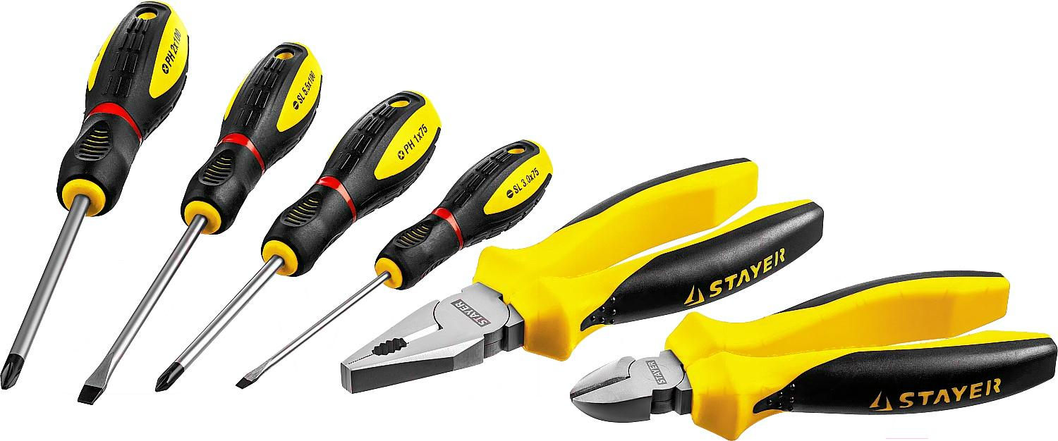 Набор инструментов Stayer 2202-H6 кейс
