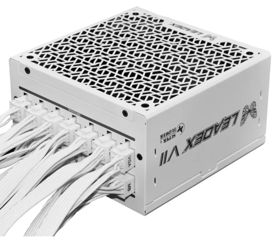 Блок питания Super Flower Leadex VII Platinum PRO ATX 3.1 1200W White (SF-1200F14XP)