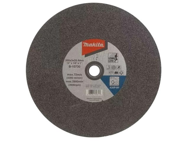 Круг отрезной 355х3.0x25.4 мм для стали A36P MAKITA (5 шт.)