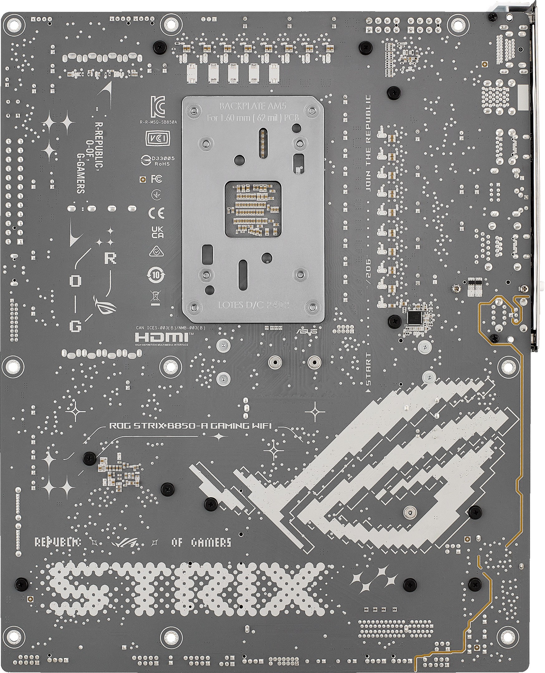 Материнская плата Asus ROG STRIX B850-A Gaming WIFI (90MB1J50-M0EAY0)
