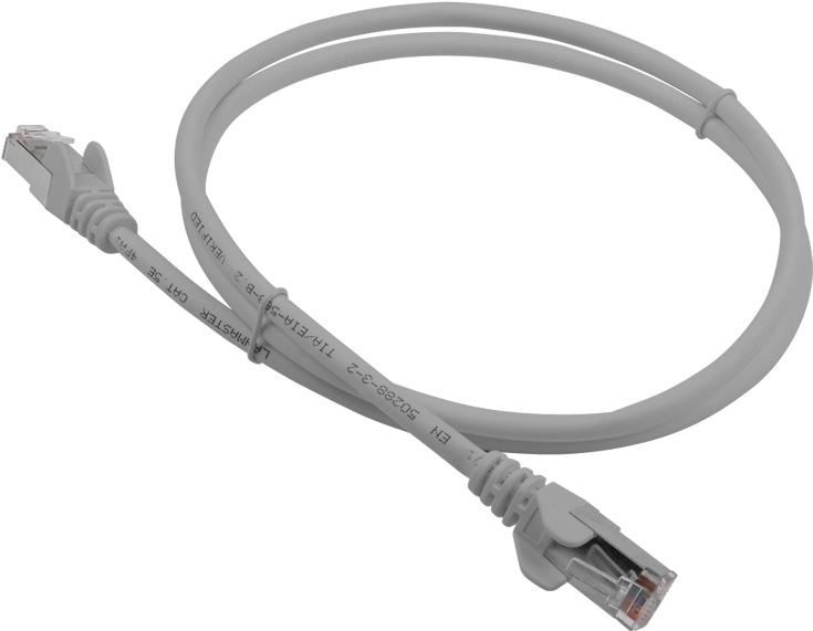 Патч-корд Lanmaster LAN-PC45/S5E-1.5-GY 1,5 м серый