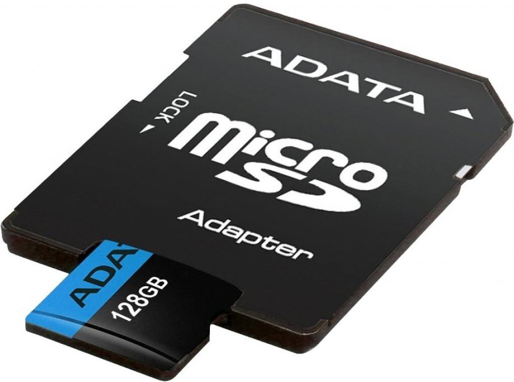 Карта памяти A-Data Premier microSDHC 32GB с адаптером (AUSDH32GUICL10A1-RA1)