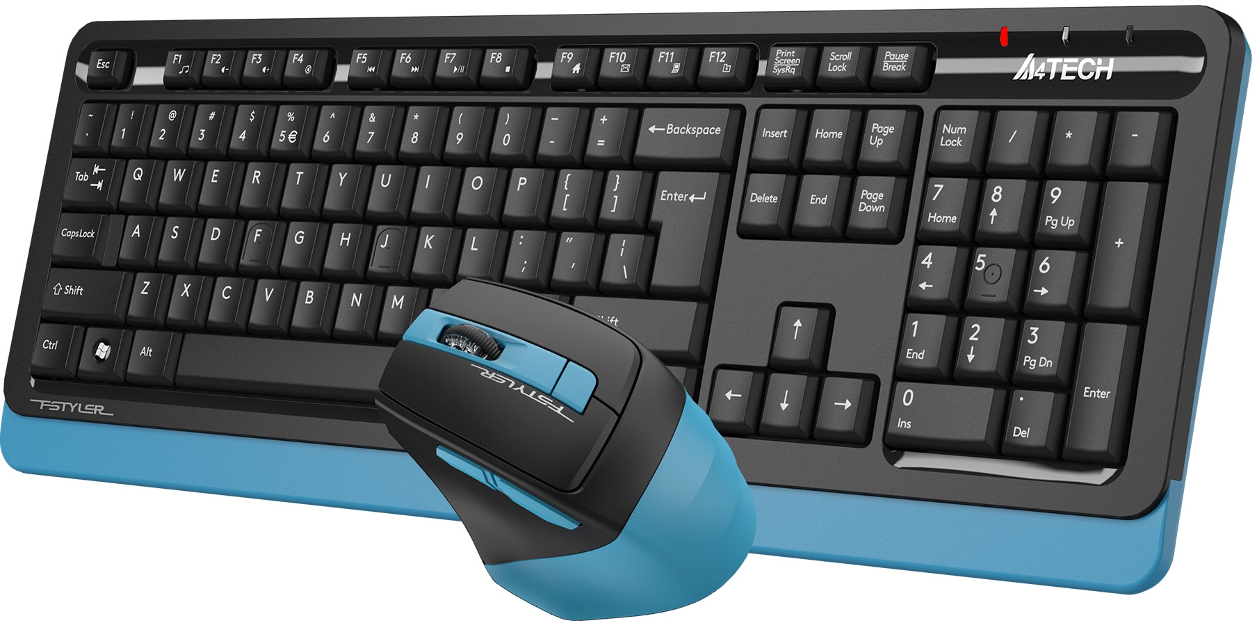 Набор периферии A4Tech Fstyler FG1035 Navy Blue черный/синий