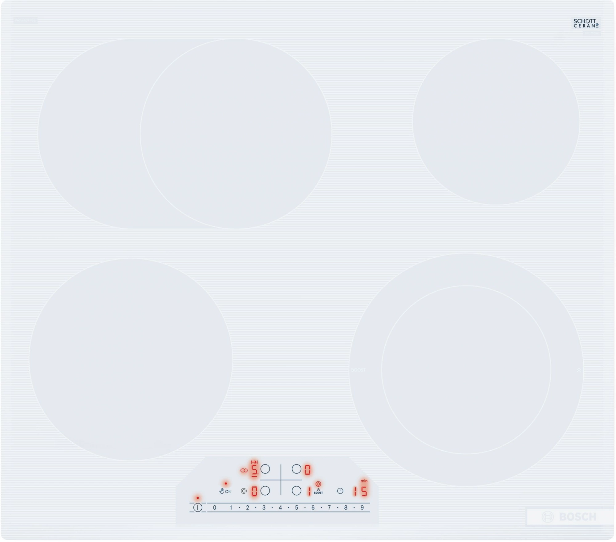 Варочная панель Bosch Serie 6 PKN652FP2E белый