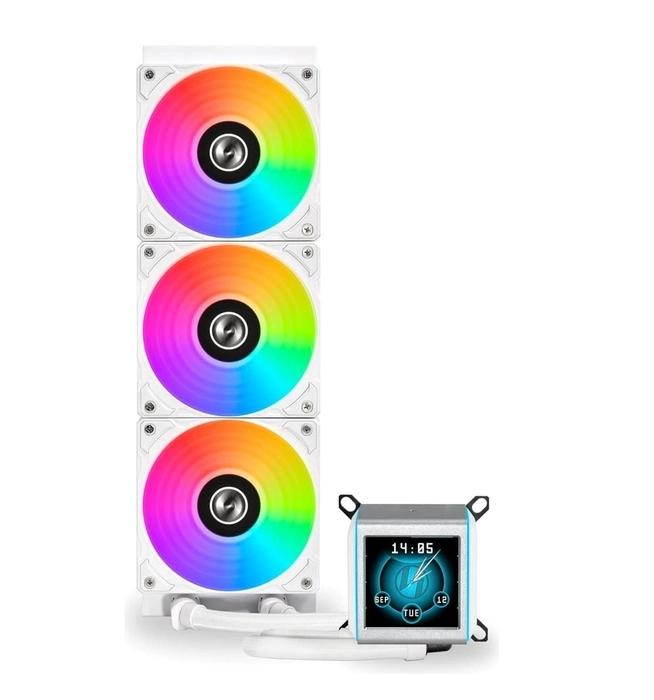 Кулер для процессора Lian Li Galahad II LCD 360 White (G89.GA2ALCD36W.00)