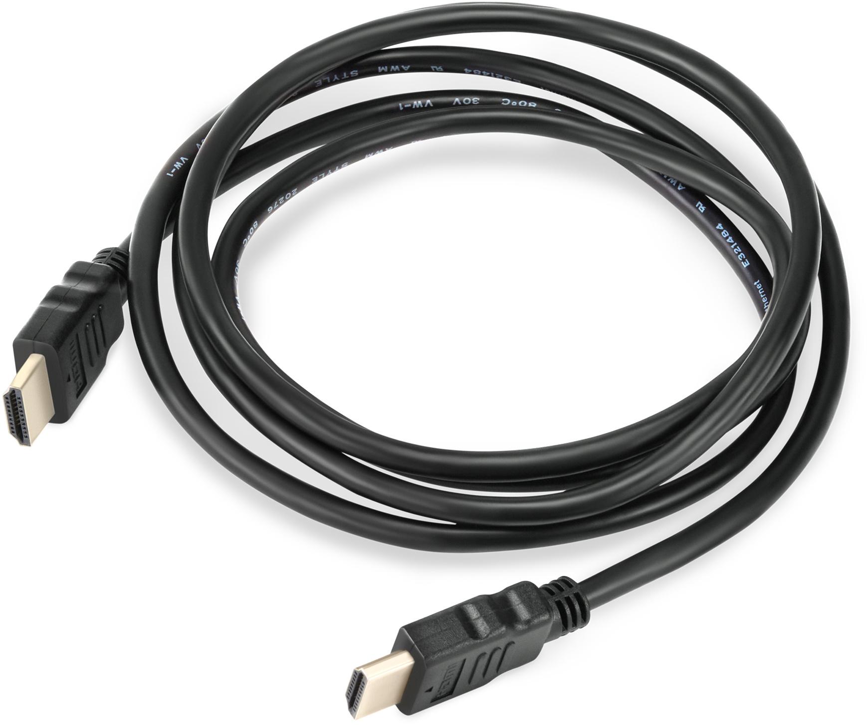 Кабель Buro HDM 1.4 HDMI (m)-HDMI (m) 1.8м черный (BHP RET HDMI18)