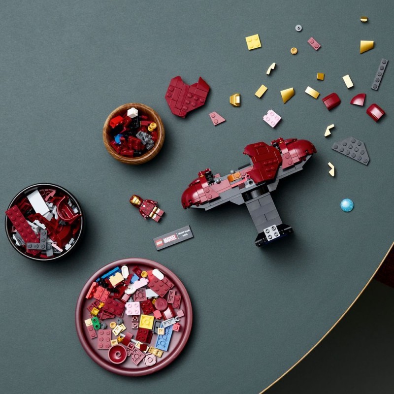 Конструктор Lego Marvel Бюст Железного Человека MK4 (76327)