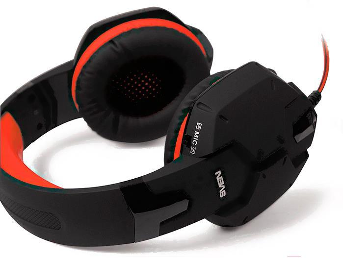 Гарнитура Sven AP-G988MV черный/красный