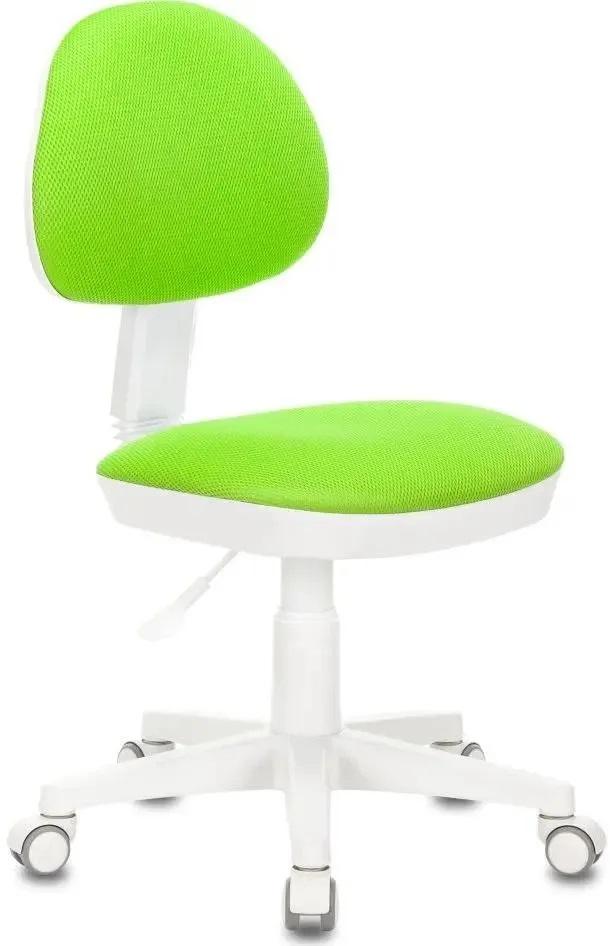 Офисное кресло Бюрократ KD-3/WH/TW-18 салатовый/пластик белый
