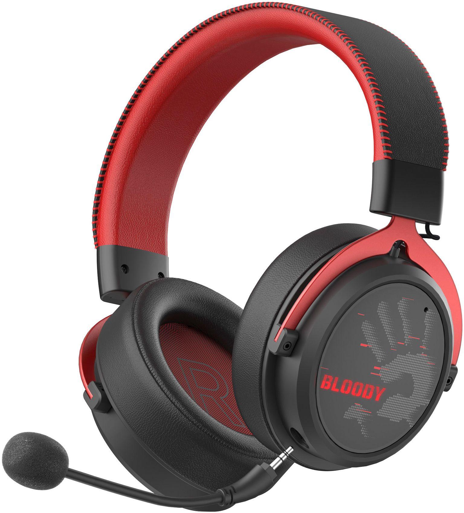 Наушники A4Tech Bloody MR590 Sports красный/черный (MR590+ Wired/Sport Red)