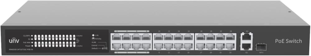 Коммутатор Uniview NSW2020-24T1GT1GC-POE-IN