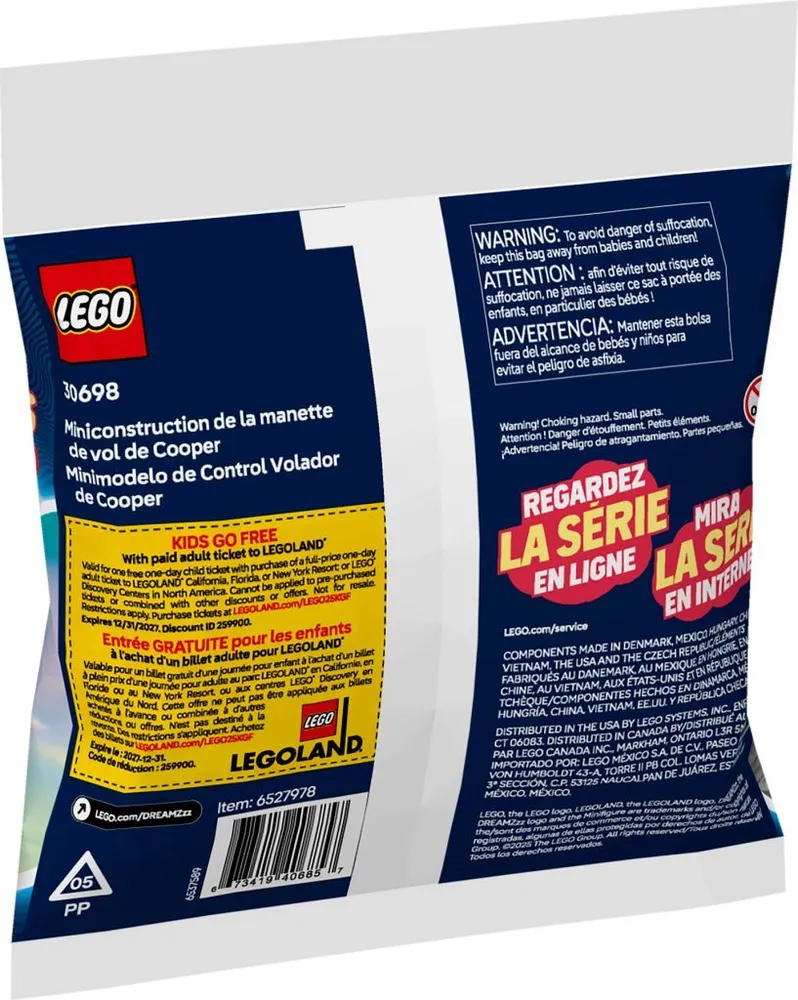 Конструктор Lego Dreamzzz Летающий контроллер Купера (30698)