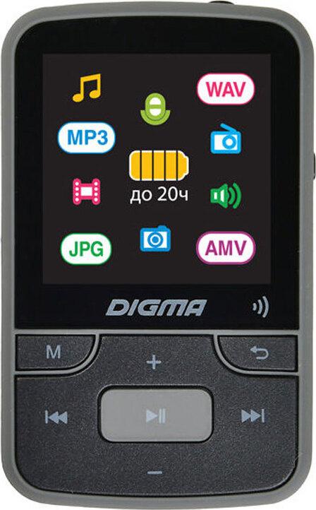 MP3-плеер Digma Z4 BT 16Gb черный