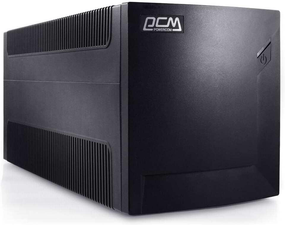 Источник бесперебойного питания Powercom Raptor черный (RPT-2000AP)