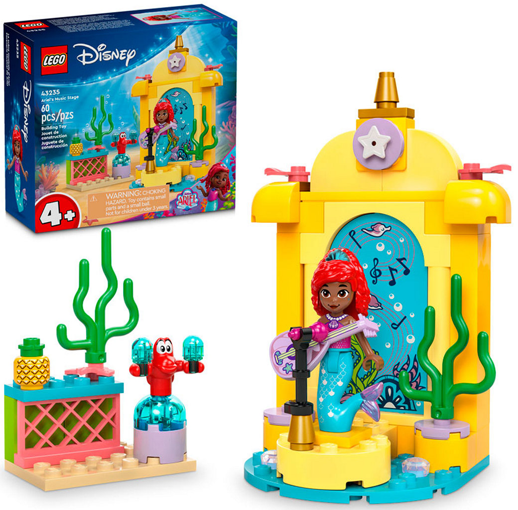 Конструктор Lego Disney Музыкальная сцена Ариэль (43235)