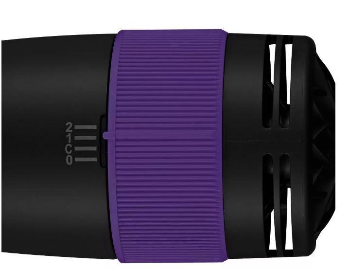 Фен Kitfort KT-3236-1 черный/фиолетовый