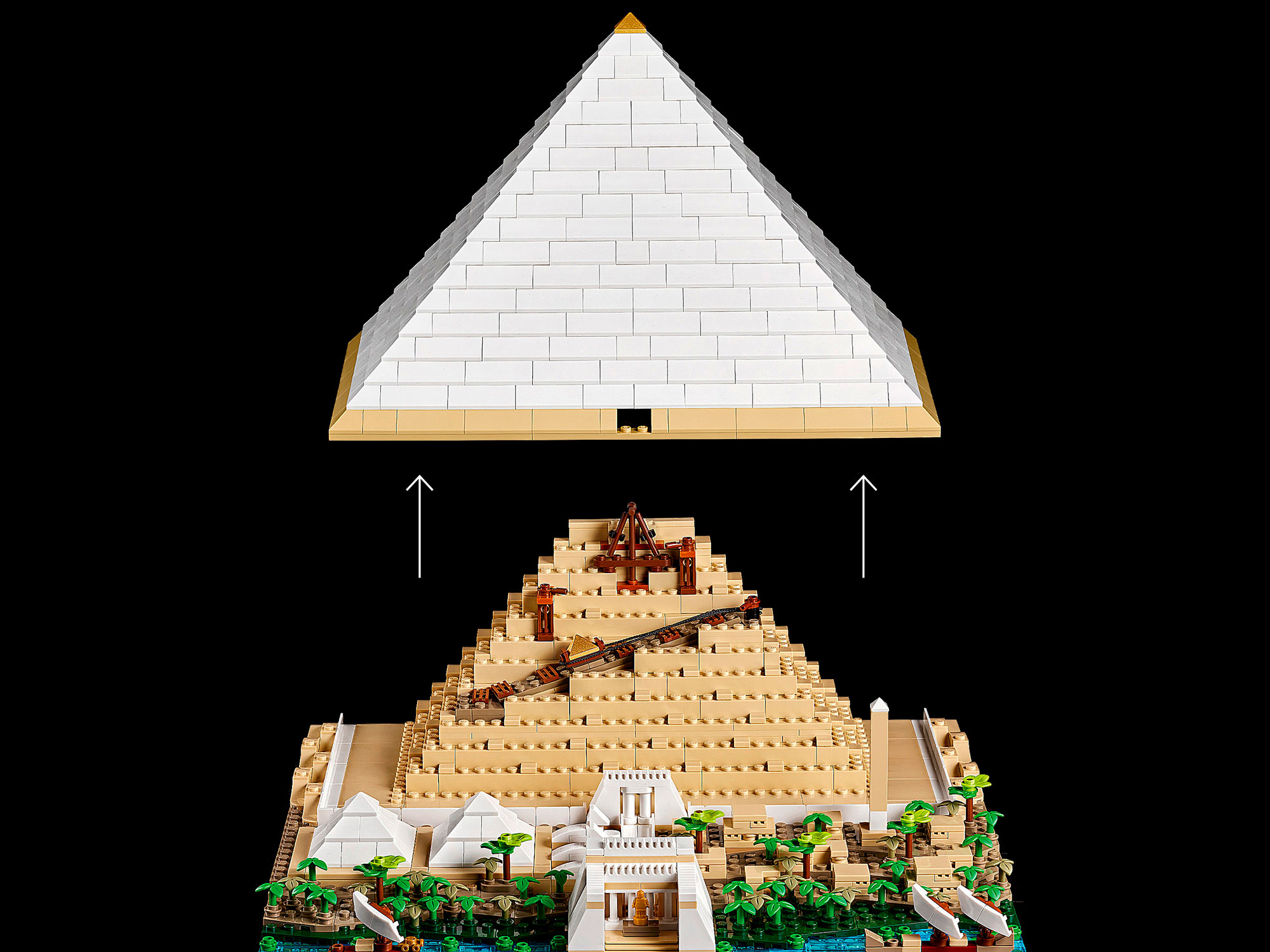 Конструктор Lego Architecture Великая пирамида Гизы (21058)