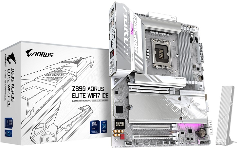 Материнская плата GigaByte Z890 Aorus Elite WIFI7 Ice rev. 1.1