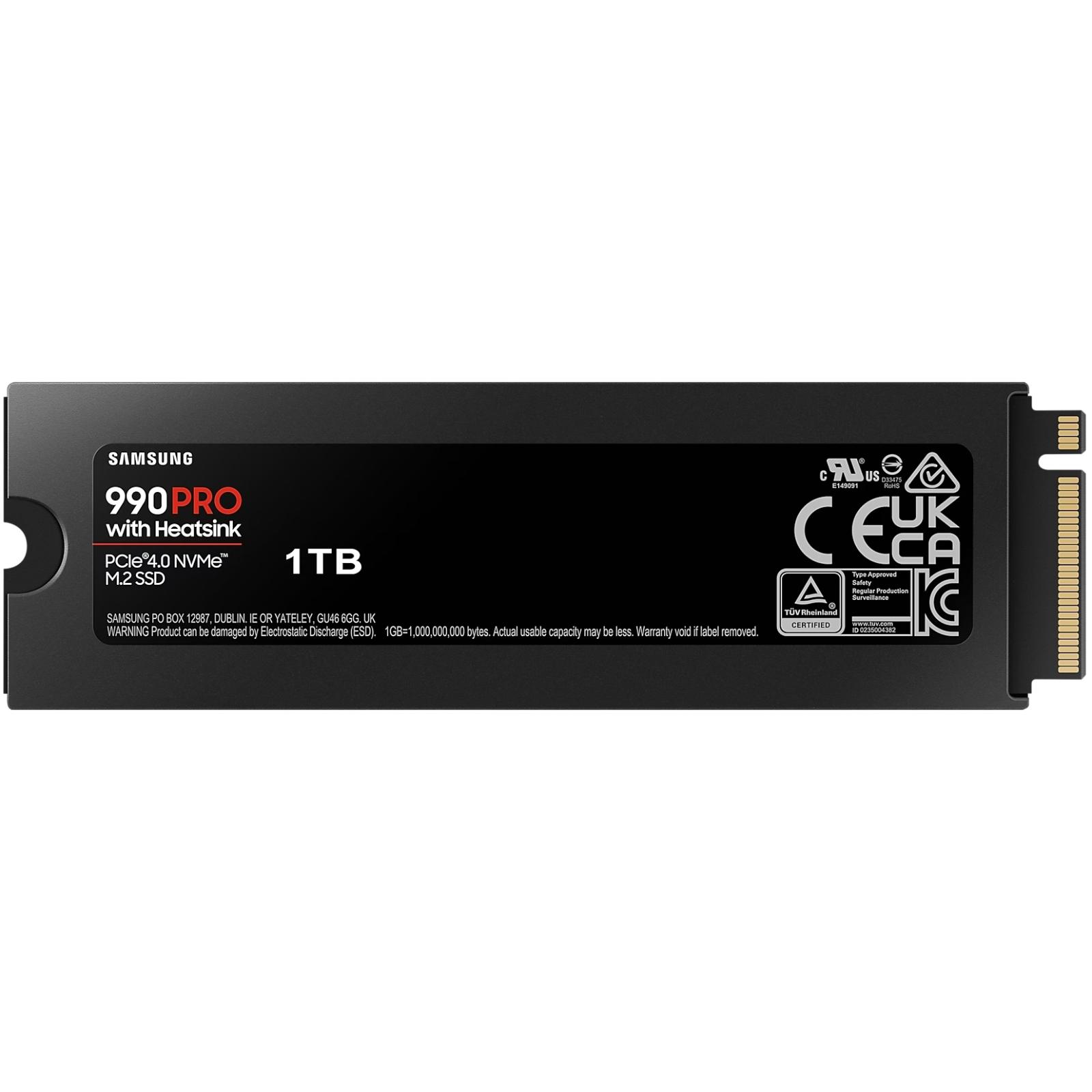SSD диск Samsung 990 Pro 1TB Black (MZ-V9P1T0CW)