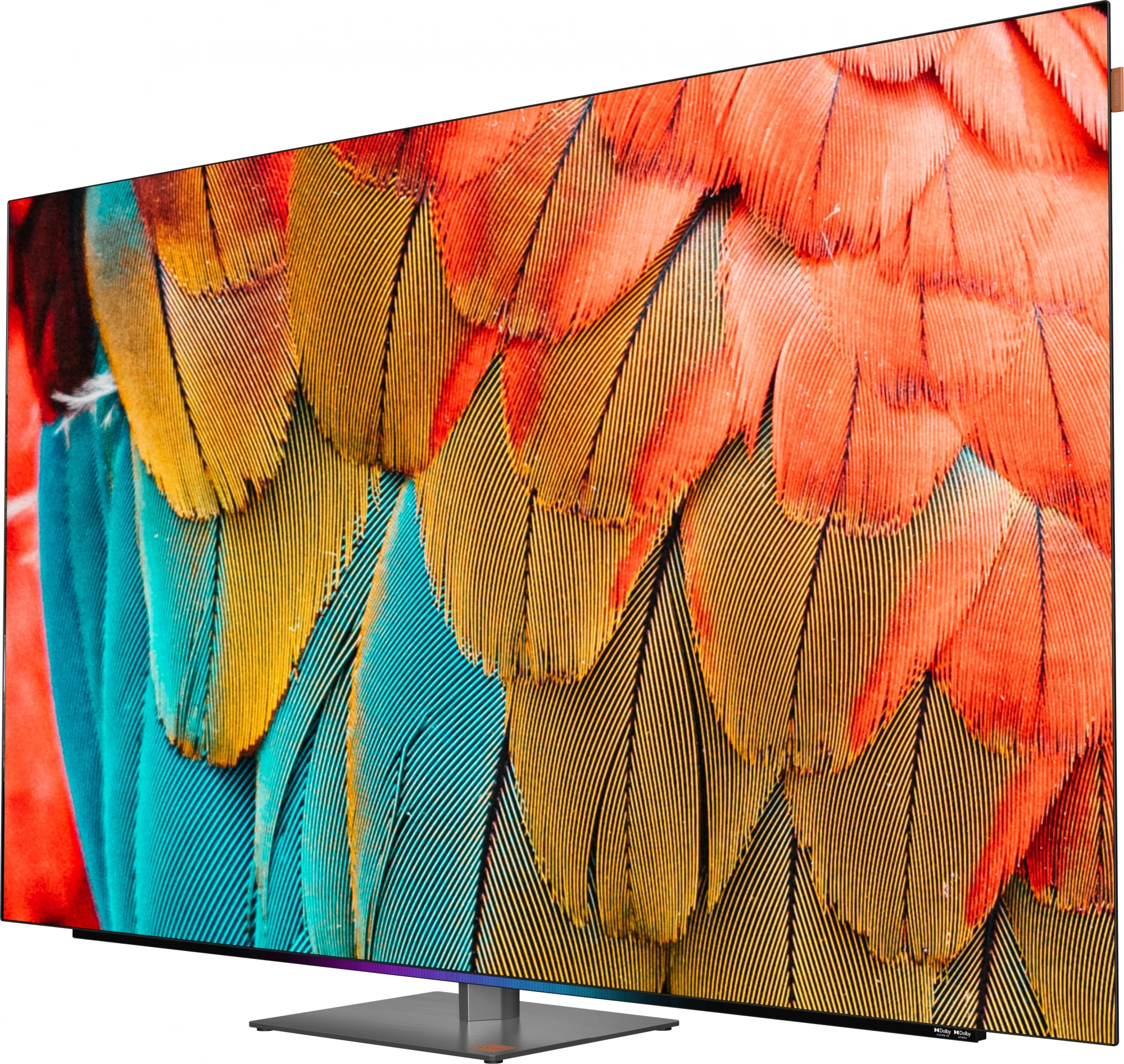 Телевизор Skyworth 77SXF9850 черный/серебристый