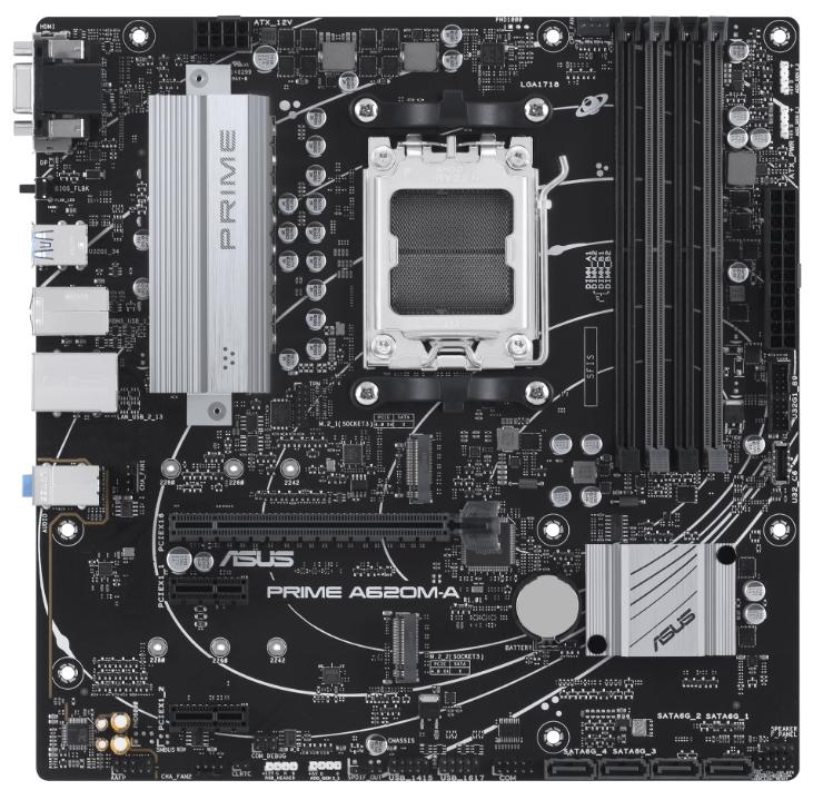 Материнская плата ASUS Prime A620M-A-CSM (90MB1F10-M0EAYC)