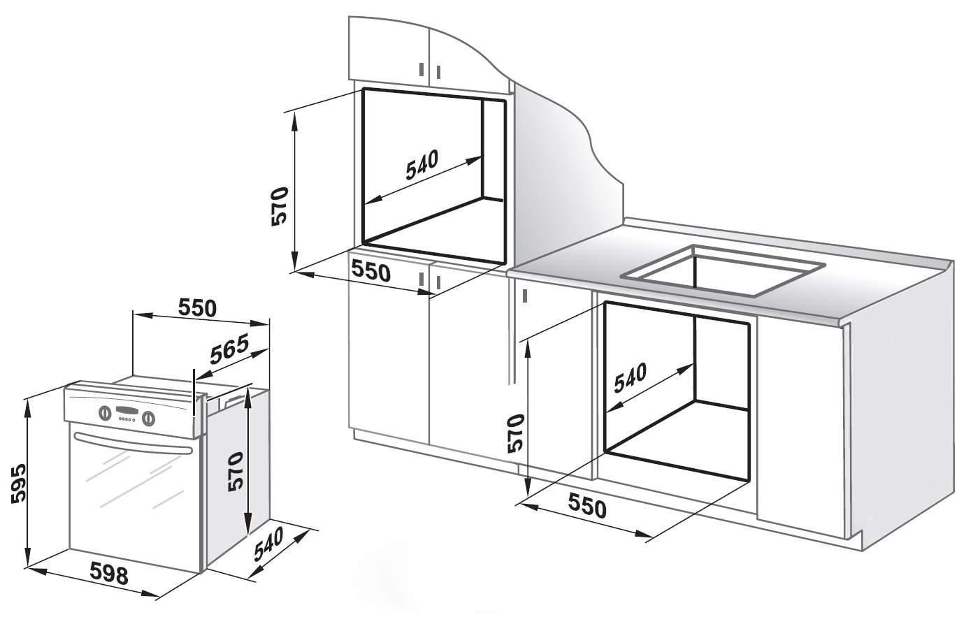 Духовой шкаф Gefest ДА 622-02 А