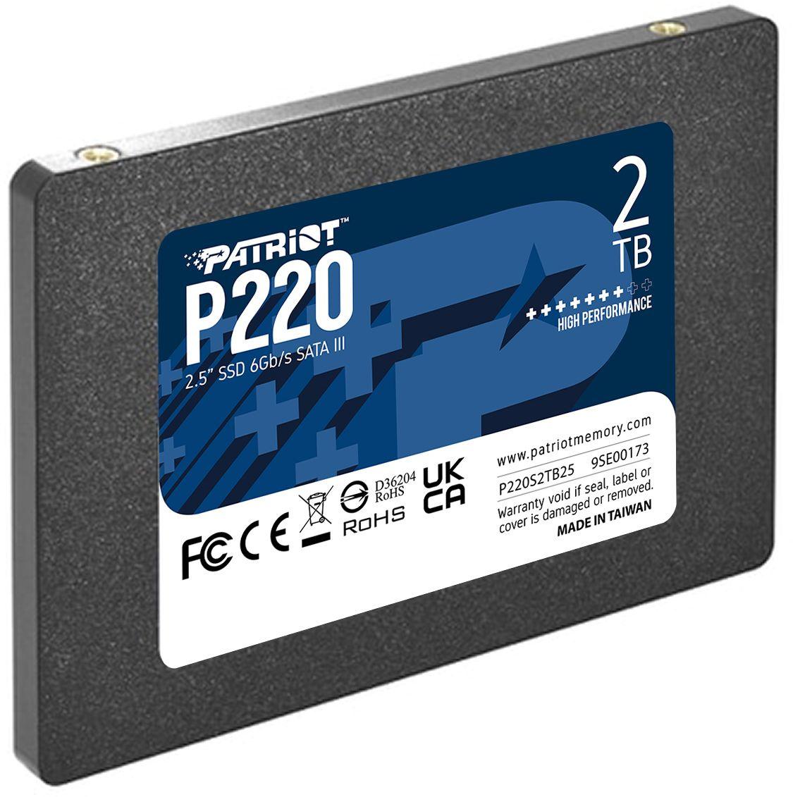 SSD диск Patriot 2Tb P220S2TB25