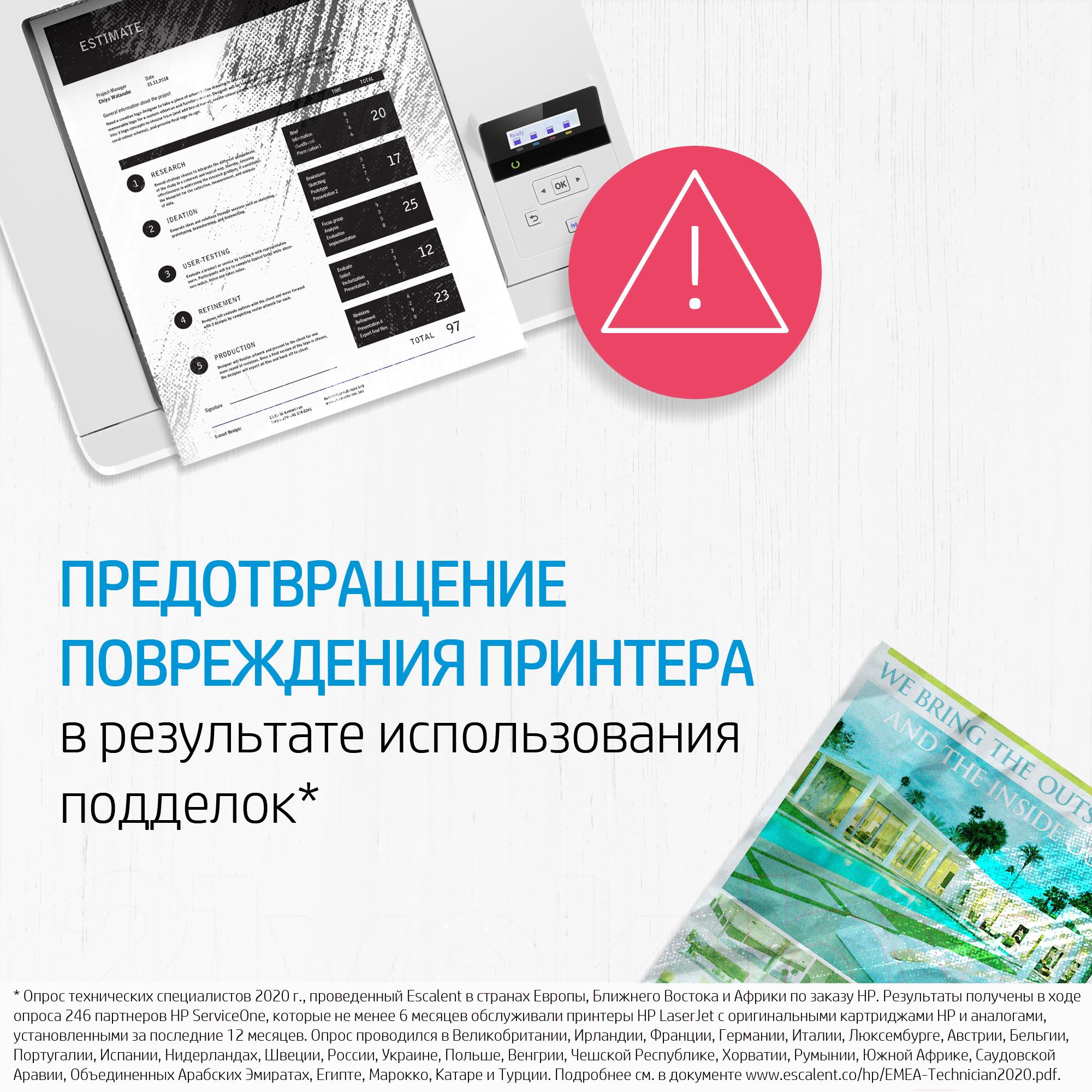Тонер-картридж HP 410A пурпурный (CF413A)