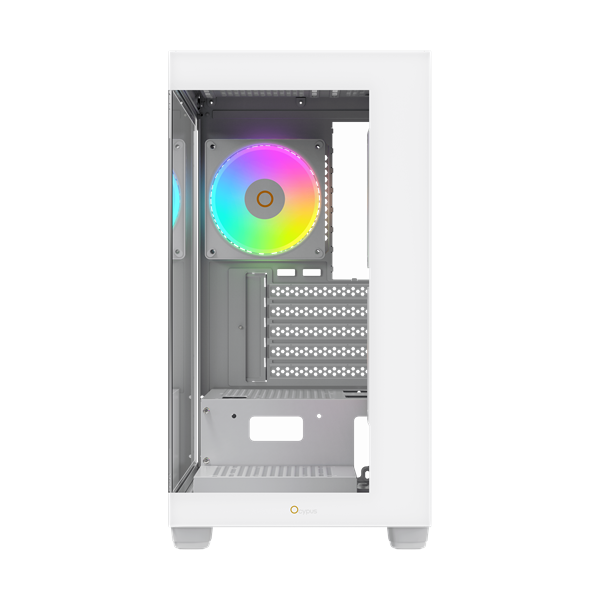 Корпус Ocypus Gamma C52 WH ARGB mATX без БП (Gamma-C52-WHD300XX-GL)