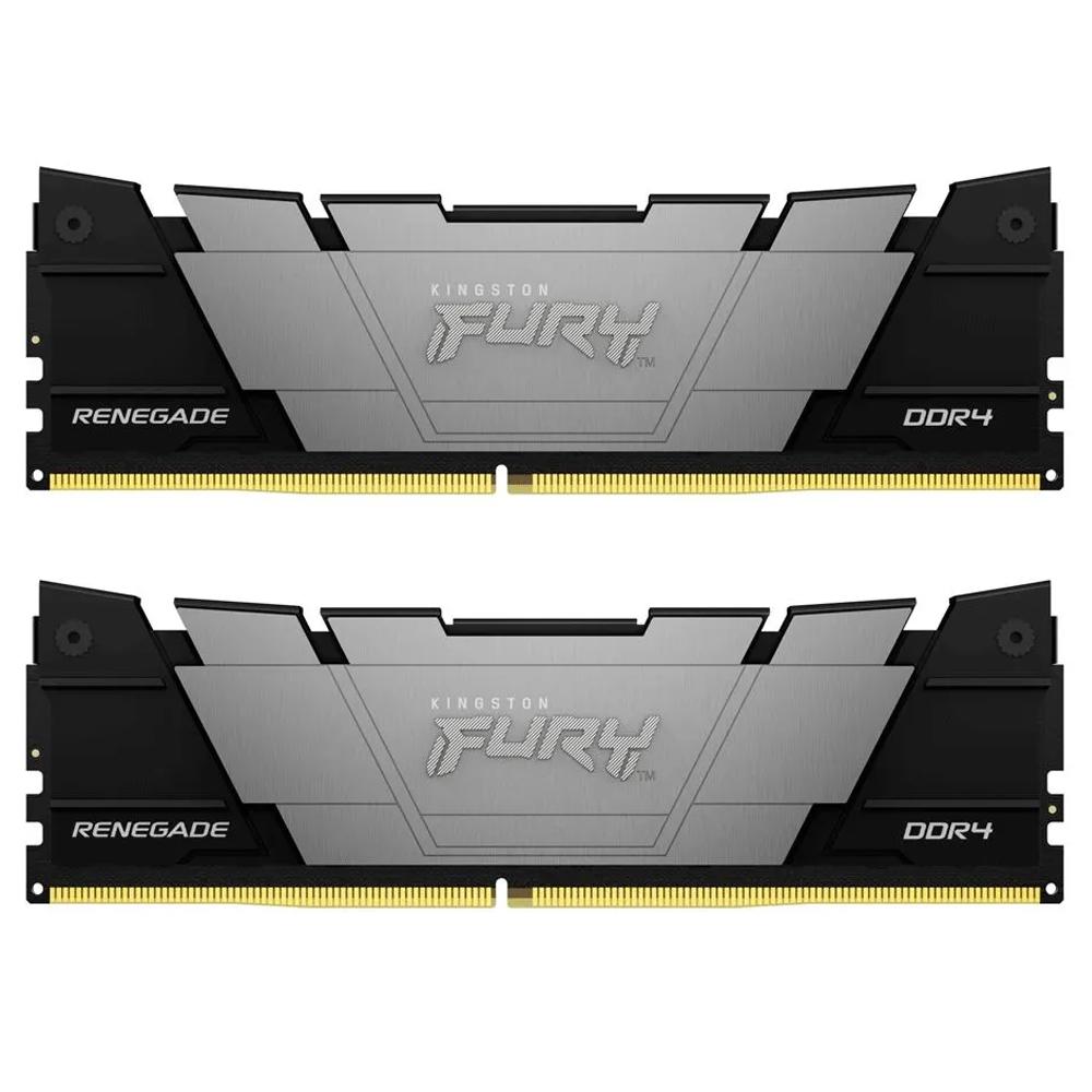 Оперативная память Kingston Fury Renegade Black 16GB DDR4 (KF448C19RB2K2/16)