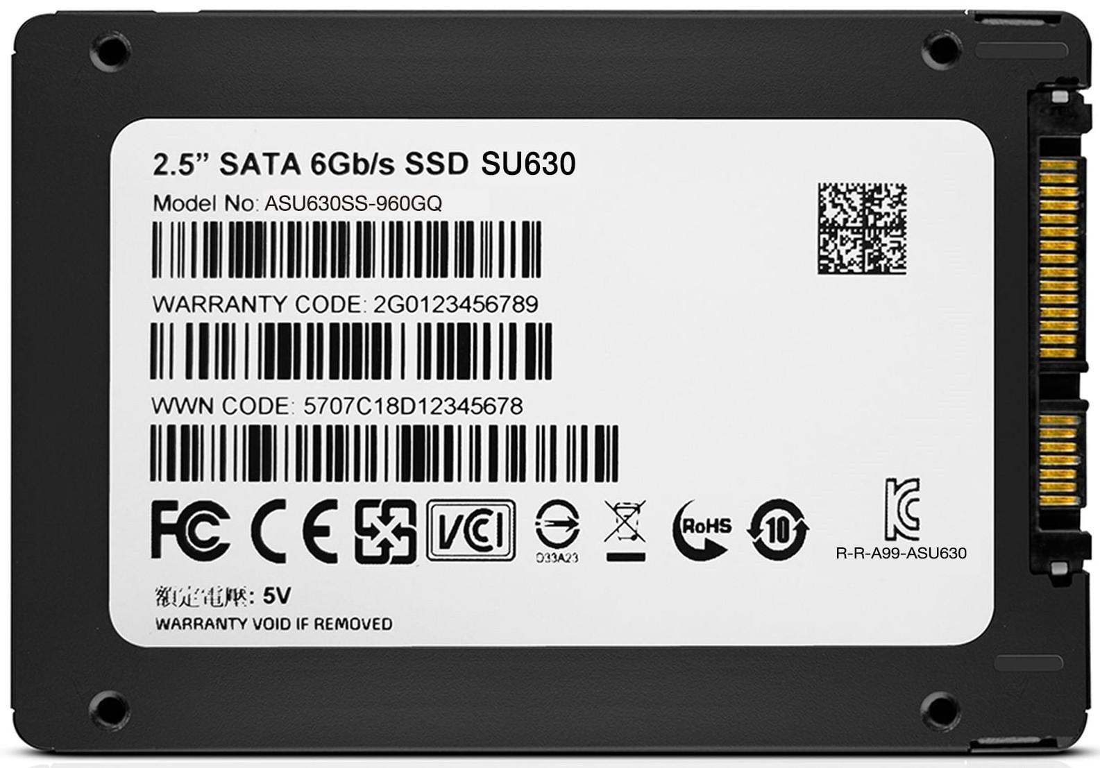 SSD диск A-Data 480Gb ASU630SS-480GQ-R