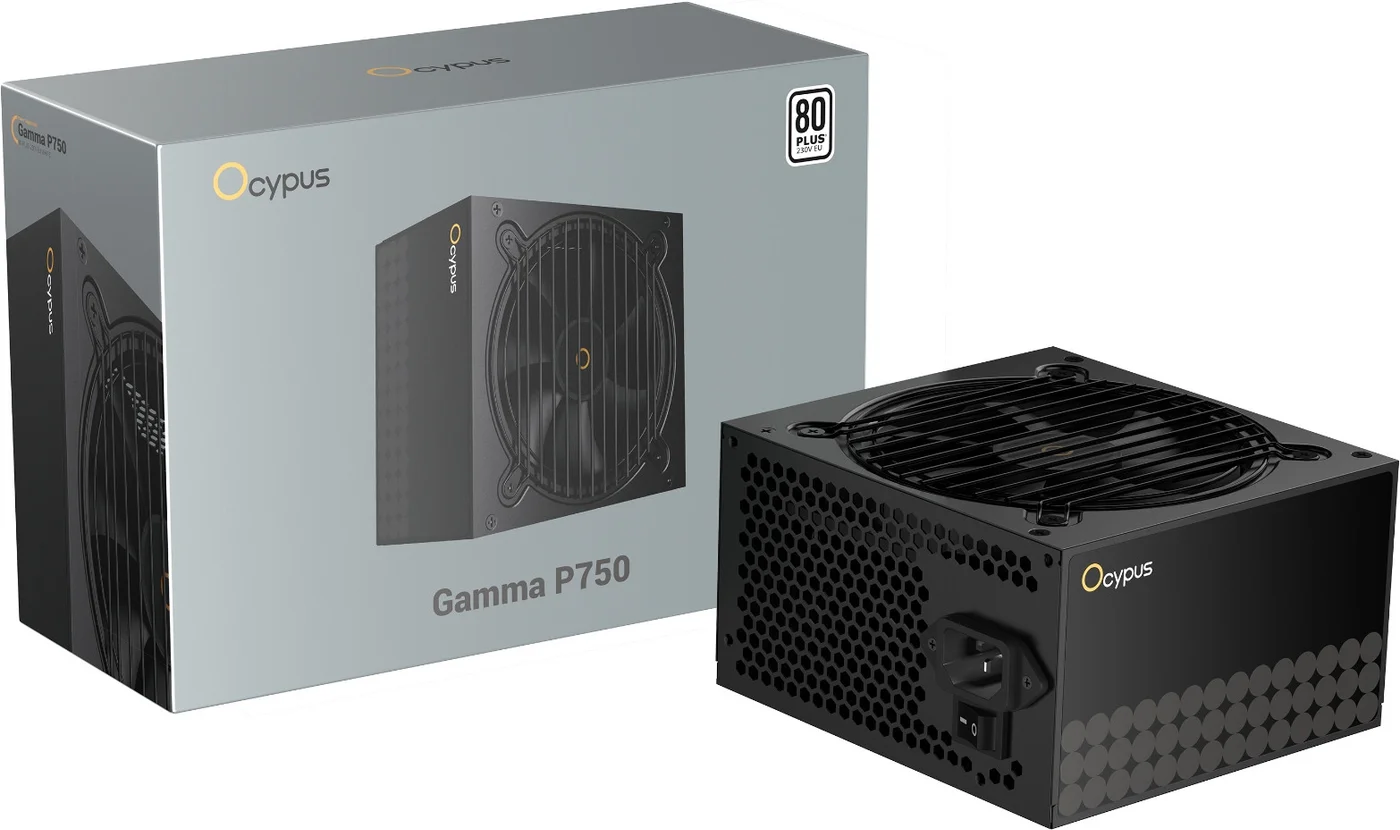 Блок питания Ocypus Gamma P750 BK 750W (Gamma-P750-W1HDBK024X-EU)
