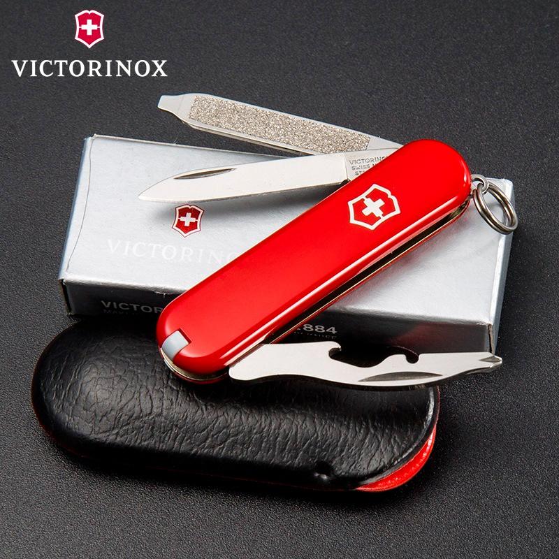 Туристический нож Victorinox Rally красный (0.6163)