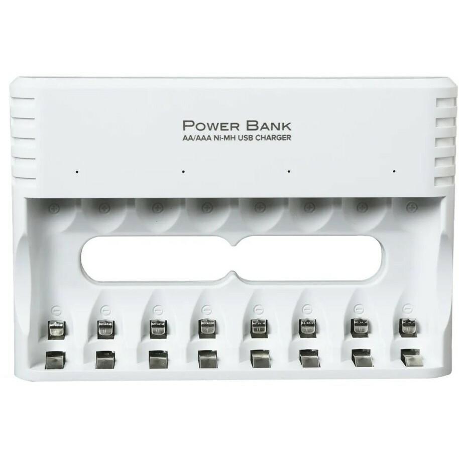 Аккумулятор с зарядным устройством GP PowerBank AA NiMH 2700mAh блистер 8шт (270AAHC/CPBXL-2CR8)