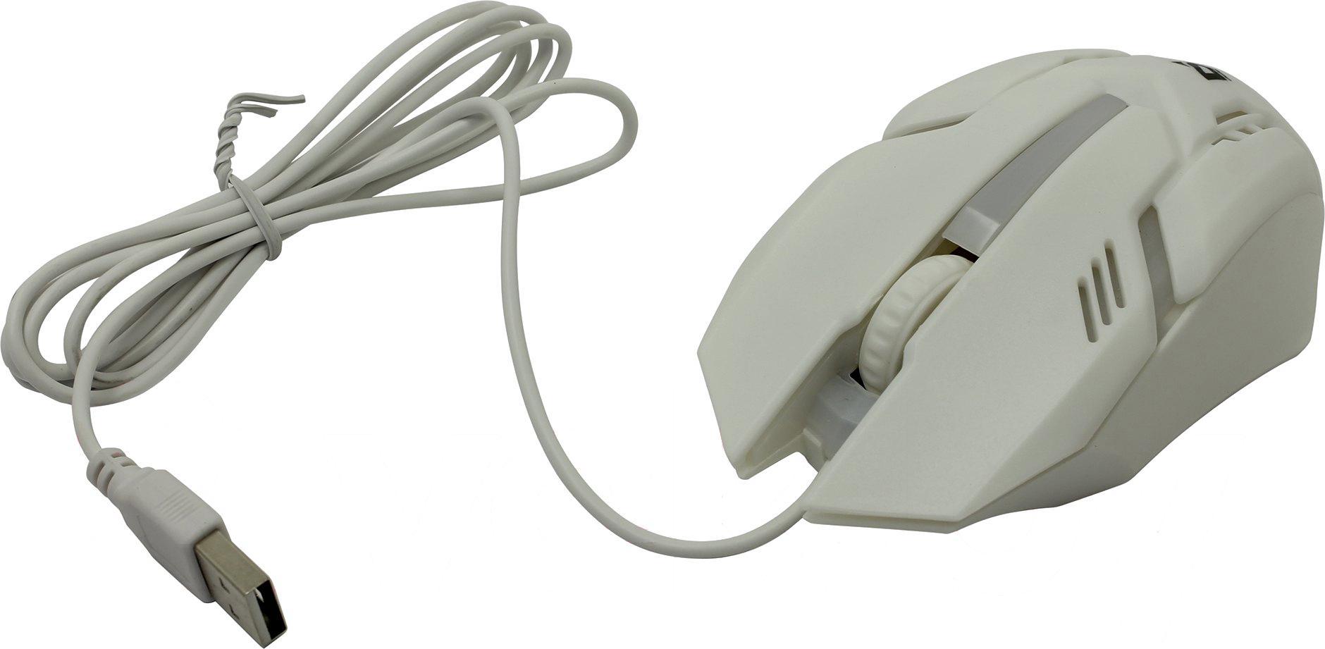 Мышь Defender Cyber MB-560L белый (52561)