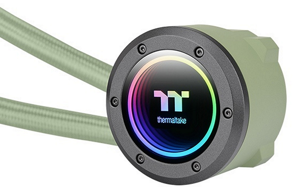 Система жидкостного охлаждения для процессора Thermaltake TH280 V2 Matcha ARGB зеленый (CL-W375-PL14MG-A)