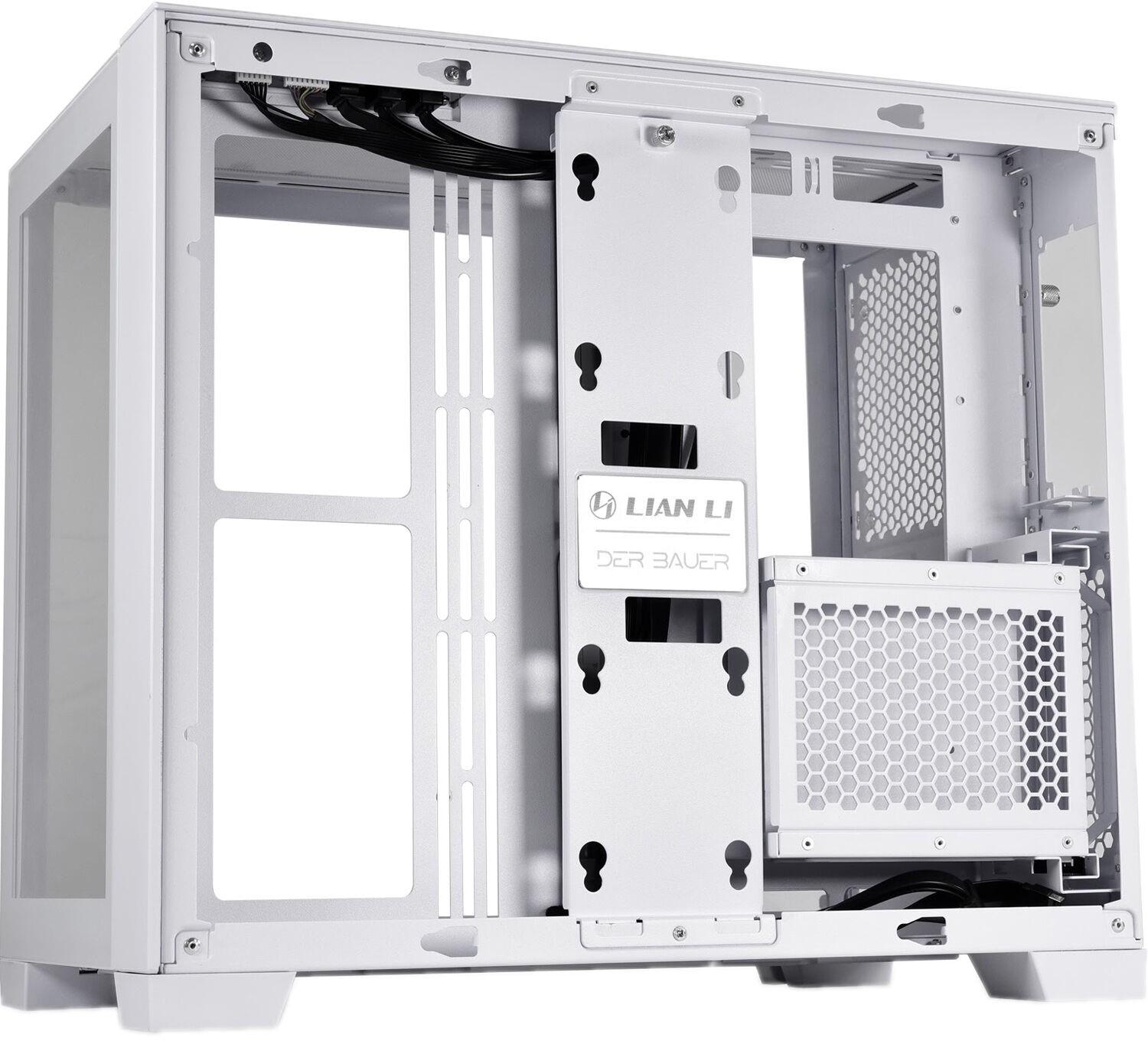 Корпус Lian Li O11 Dynamic Mini E-ATX без БП белоснежный (G99.O11DMI-S.00)