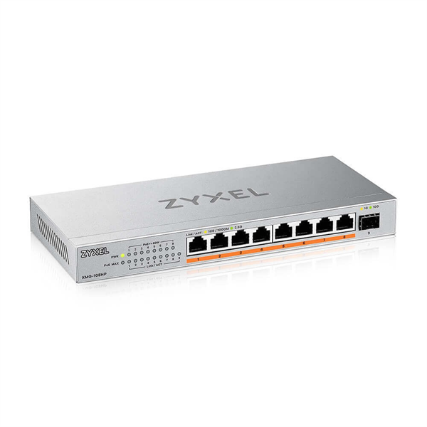 Коммутатор Zyxel XMG-108HP-EU0101F