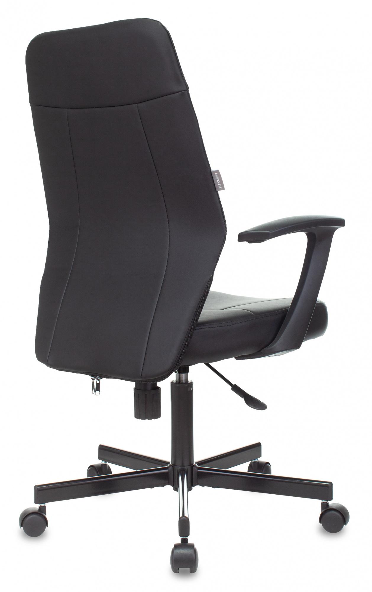 Офисное кресло Бюрократ CH-605 Black экокожа