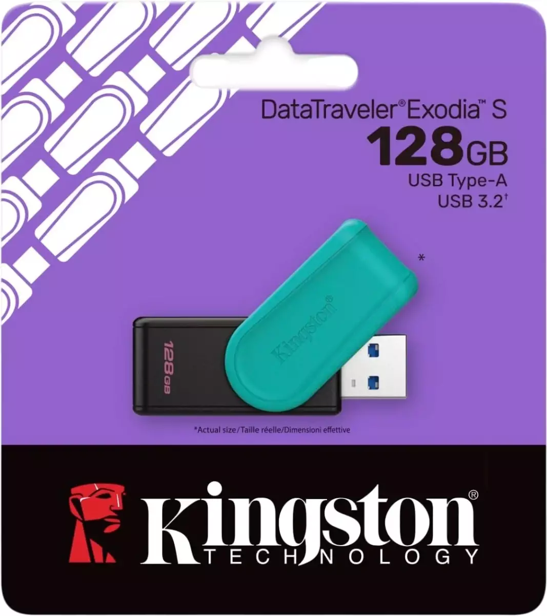 USB Flash-накопитель Kingston DataTraveler Exodia S 128Gb (DTXS/128GB)