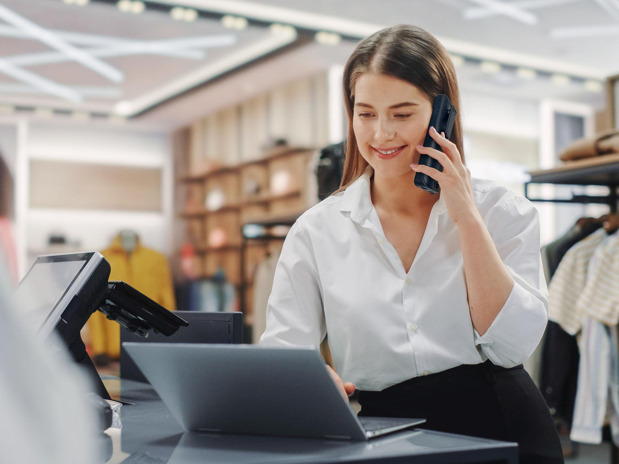 IP-телефон Yealink W77P черный