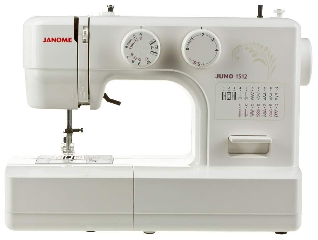 Швейная машина Janome Juno 1512 белый