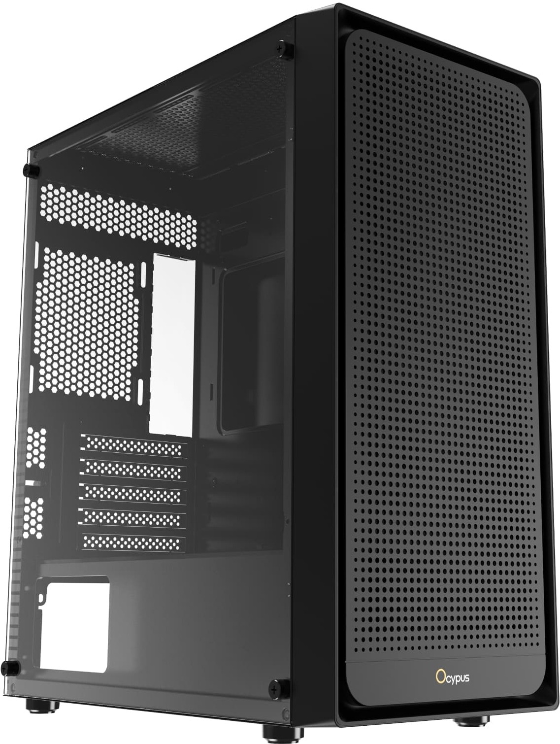 Корпус Ocypus Gamma C50 без БП Black (Gamma-C50-BKG000XX-GL)