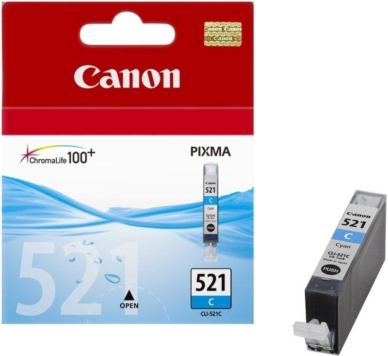 Картридж Canon CLI-521 голубой (2934B004)