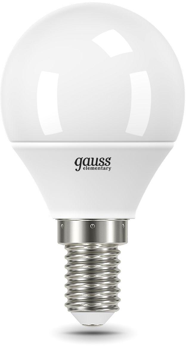 Светодиодная лампочка Gauss LED Elementary Globe 8W E14 2700К/3000K 53118