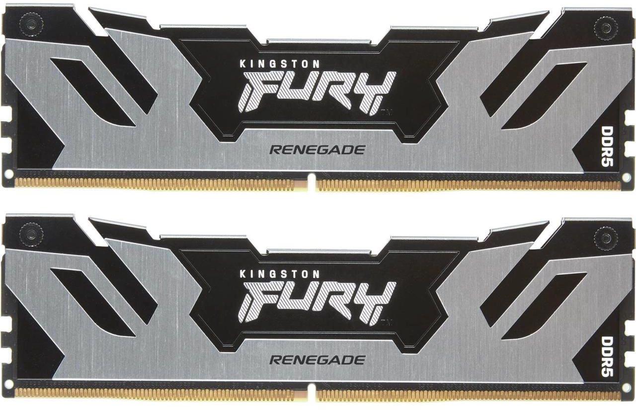Оперативная память Kingston Fury Renegade Silver/Black 32GB DDR5 XMP (KF576C38RSK2-32)