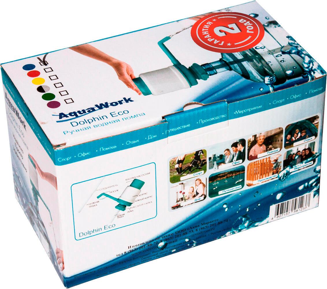 Помпа для воды AquaWork Дельфин Эко голубой (20071)