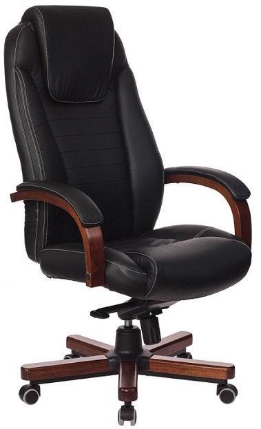 Офисное кресло Бюрократ T-9923WALNUT/Black черный