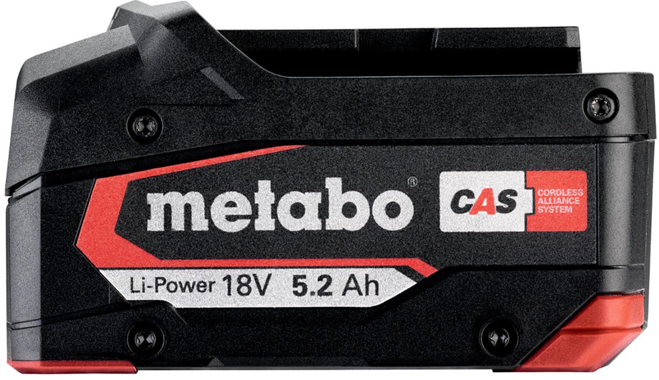 Аккумулятор для инструмента Metabo LI-Power 18В 5.2Ач Li-Ion (625028000)